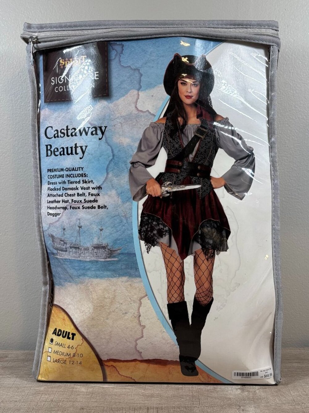 Spirit Signature Collection Castaway Beauty Pirate Halloween Costume